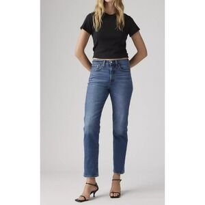 Levi's Button Fly Wedgie Straight Jeans